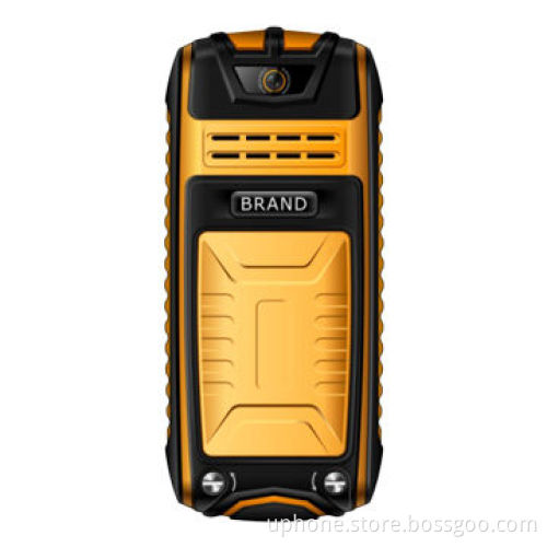 Waterproof GSM Mobile Phones, 2-inch LCD, Dual-SIM Cards, Shock-proof, Dust-proof